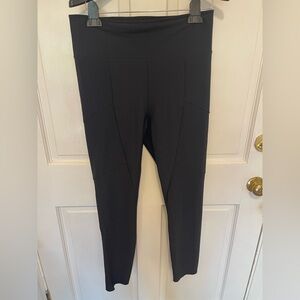 Athleta Black High-Waisted Leggings